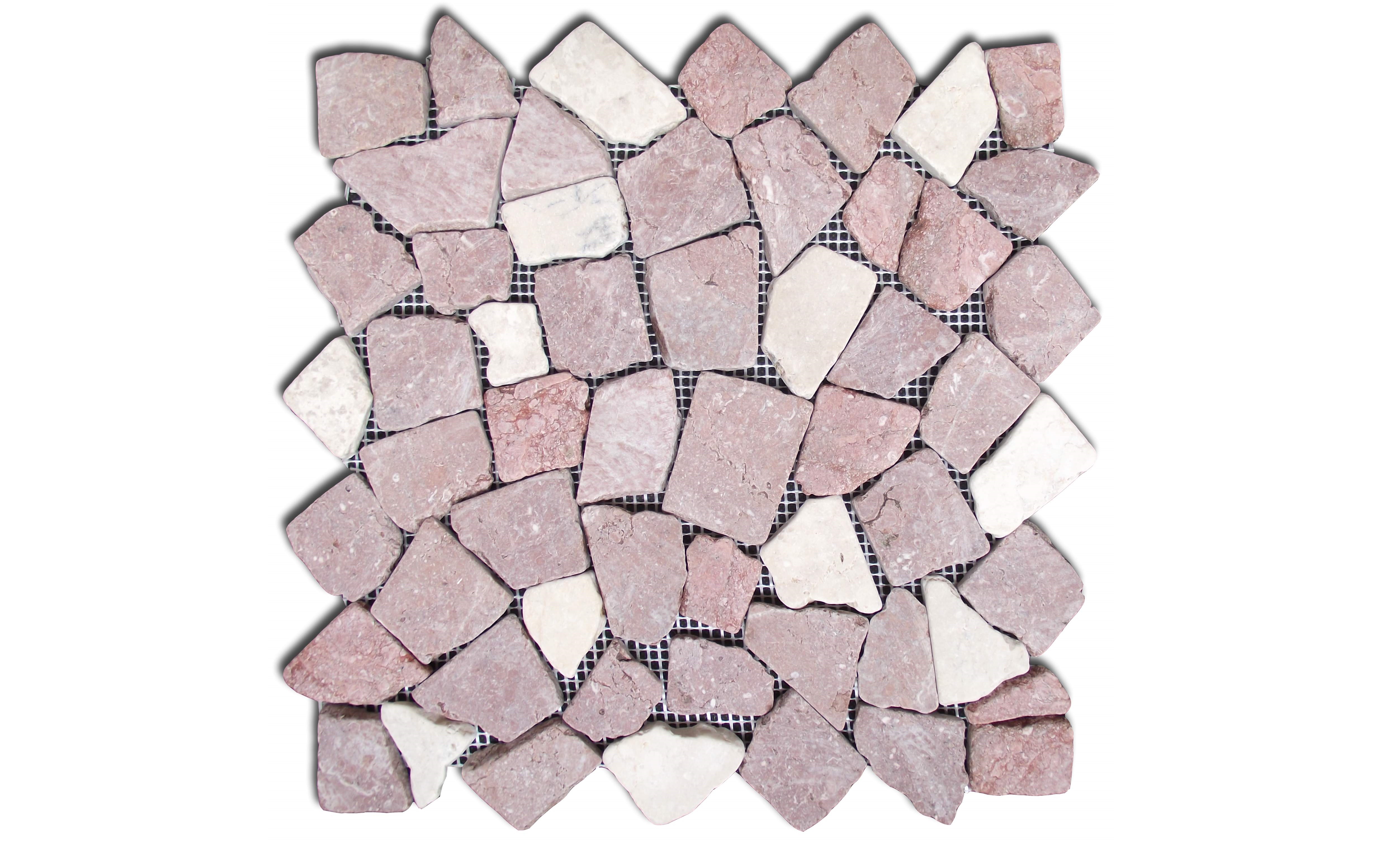 Mosaic Connecting Mocca - White